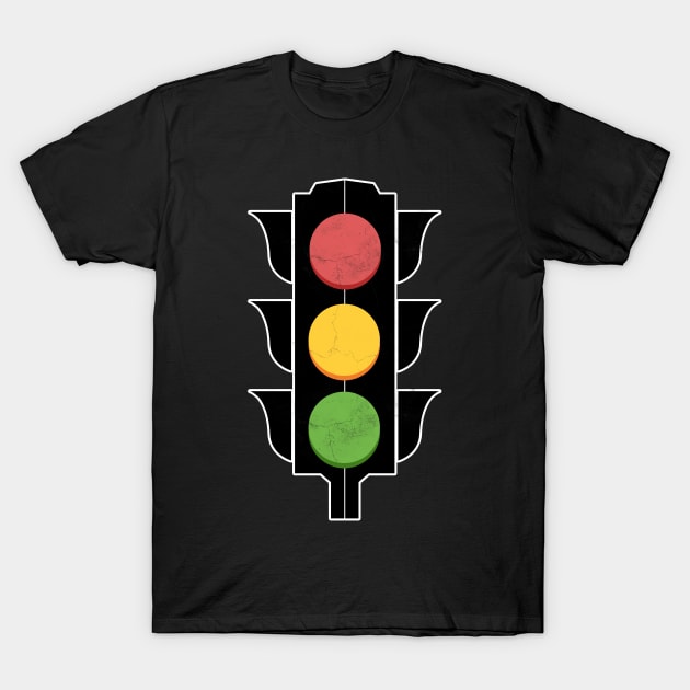 Traffic Lights T-Shirt by Imutobi